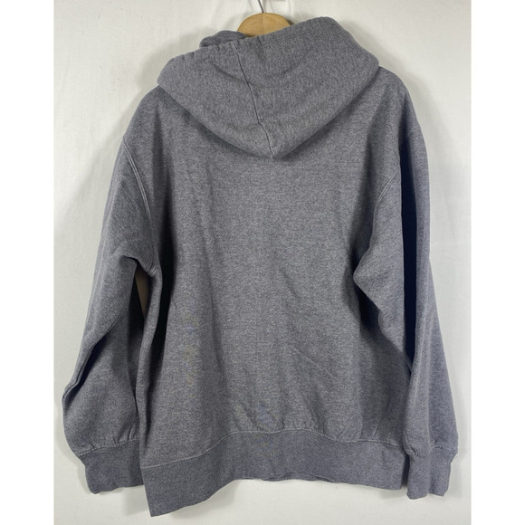 Universal Studios Hoodie Sweatshirt Size Large Mens Womens Gray Pink Pullover - Picture 8 of 9